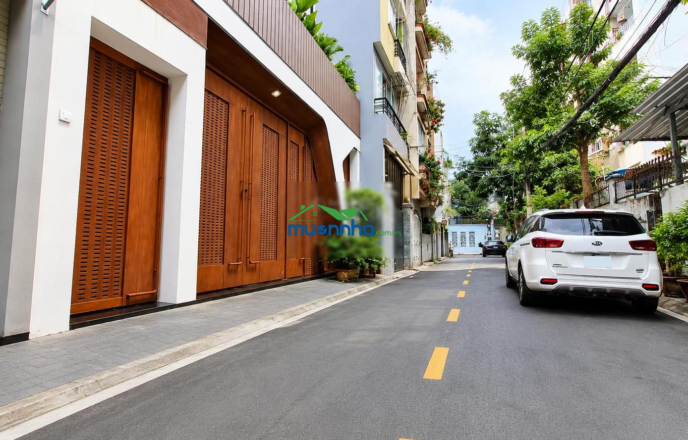 Ngã tư phú nhuận căn góc 71m 4 tầng oto ngủ nhà dt: 4.3 x 17m công