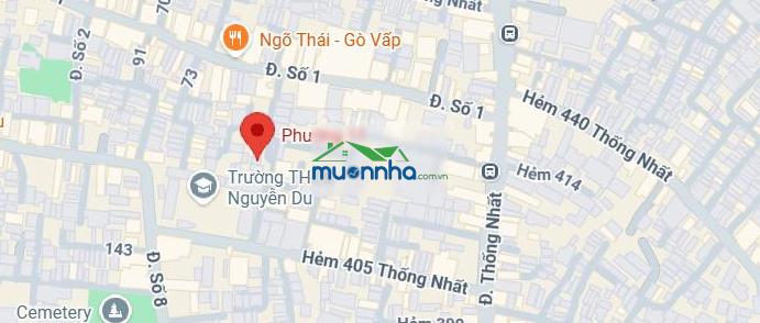 Nhà hxh thông quang trung, p8, gv, 4x22m cn 82m². 2 tầng, doanh thu 20tr/th, giá: 6,9 tỷ - 2