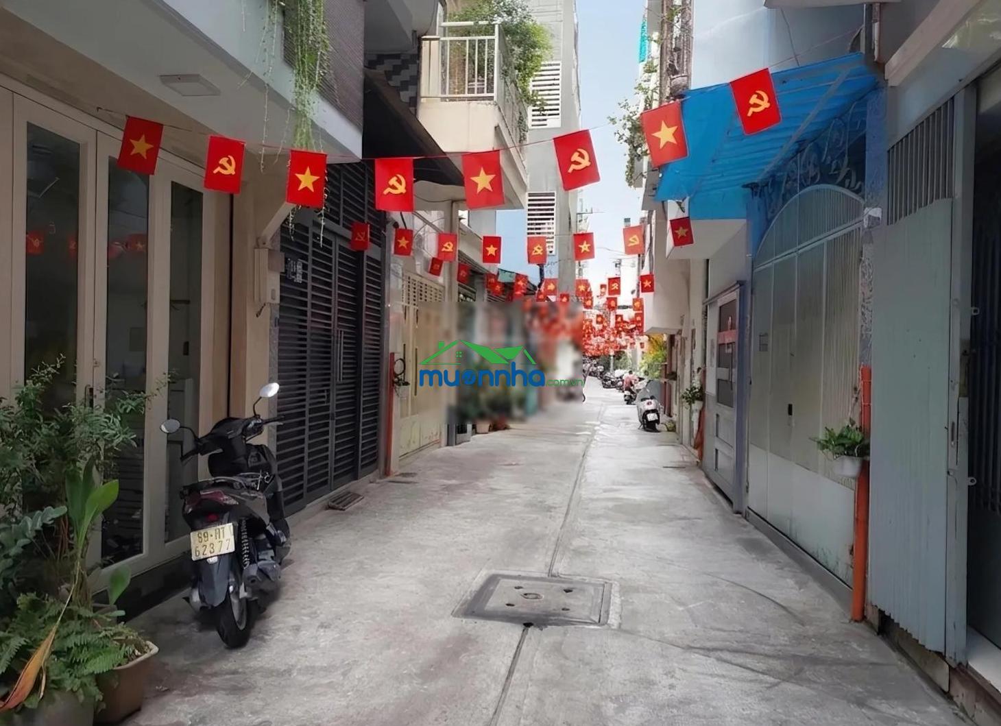 Bán nhà quận 3 - đường nguyễn đình chiểu - phường bàn cờ - hẻm 5m