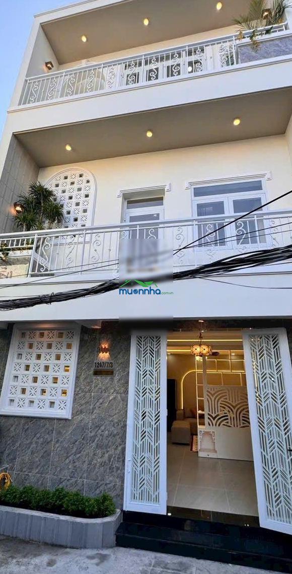 Nhà đẹp mới hoàn thiện hẻm 1247 đường huỳnh tấn phát, quận 7 - 6m x 7m - cạnh phú mỹ hưng