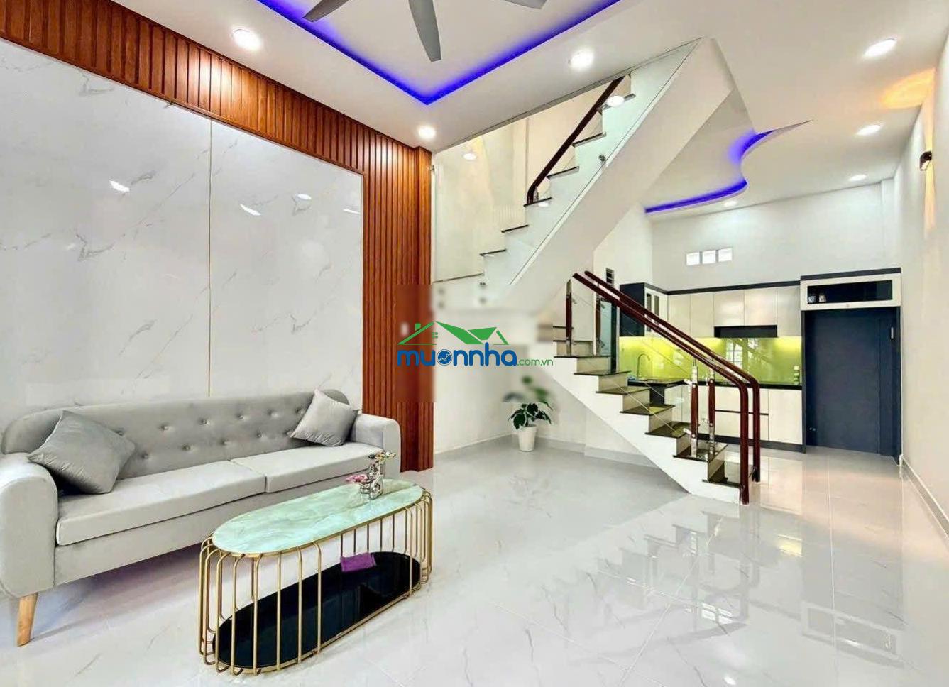 Nhà mới đẹp trương phước phan giáp lê văn quới, 4x8m-2 tầng-2pn 2wc - nội thất cao cấp - chỉ 3.99tỷ - 4