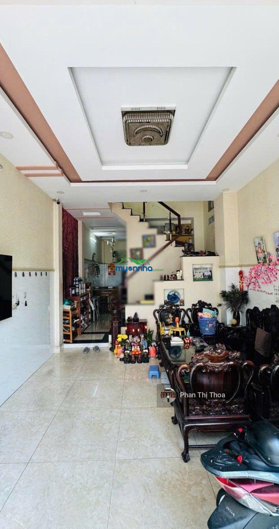 Đường xe tải 8m - cạnh cầu bình lợi, tiện ích đầy đủ - 54m2, 3 tầng, 4pn, kết cấu tốt - 9,99tỷ - 4