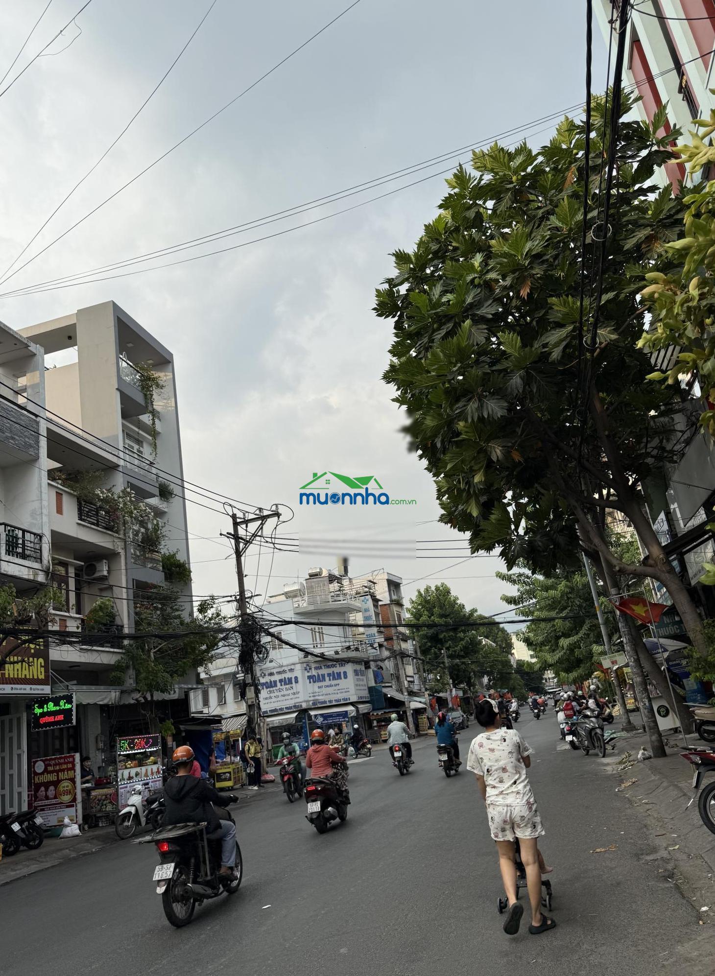 Bán nhà mt hẻm sát trường chinh ngang 11x 23m đơn giá chỉ 89tr/m2 nhà c4 giá chỉ 22 tỷ
