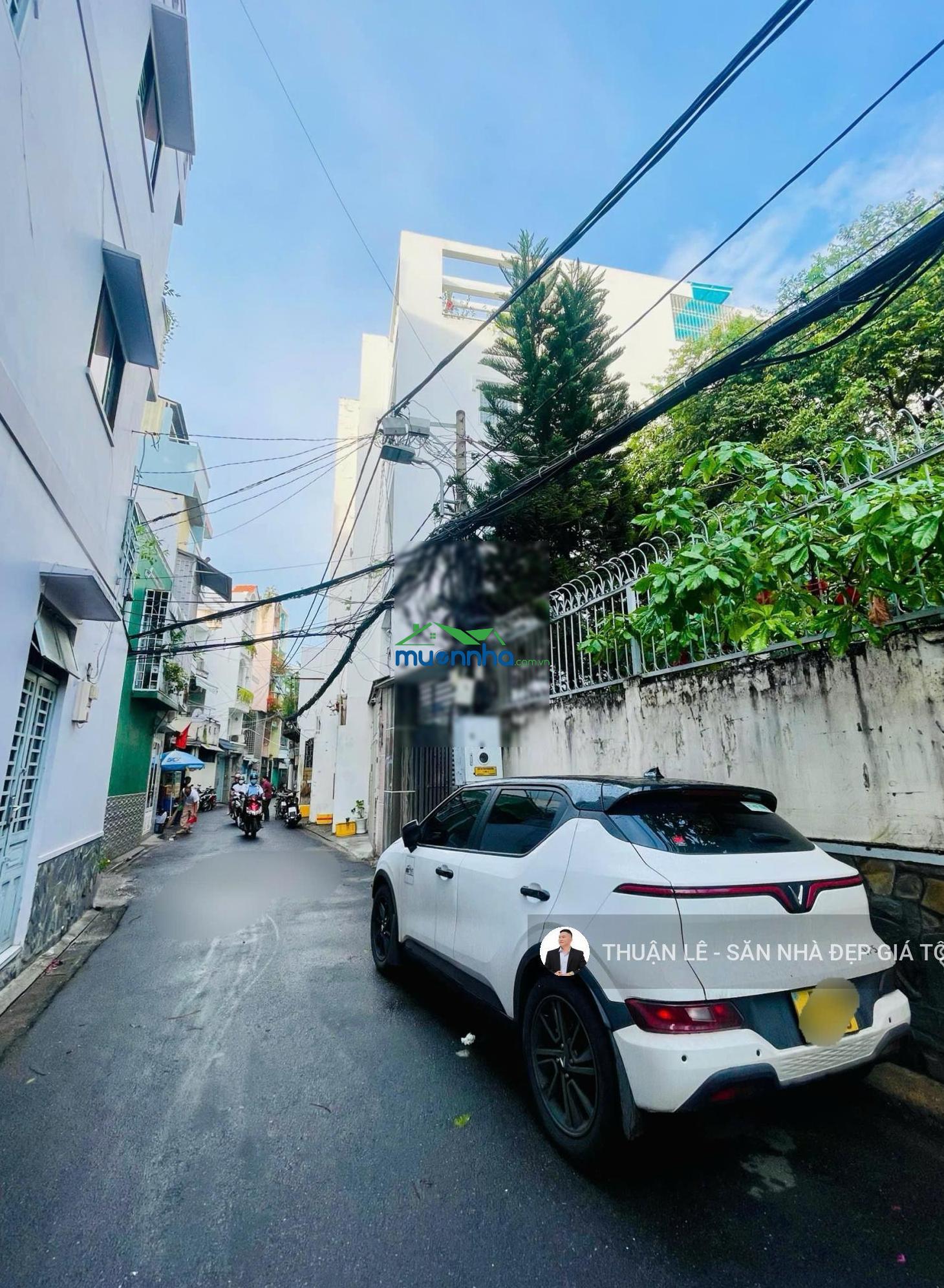 Bán nhà 2mt hxh 5,5m. khu hoàng hoa thám thông thích quảng đức (4mx12m) vuông a4. nhà 4tầng / 5pn