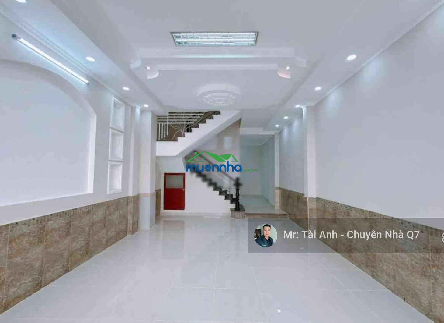 Bán nhà quận 7 4 tầng gần nguyễn văn linh - ô tô đậu cửa - 4pn - giá 7,9 tỷ