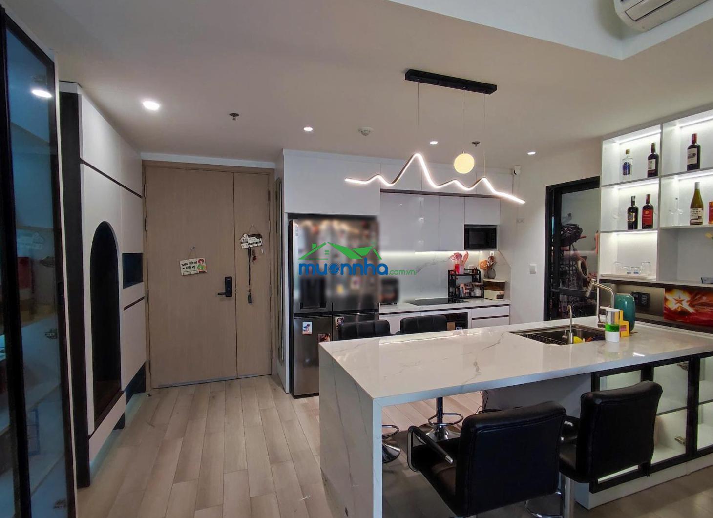 Vinhome grand park - lumiere boulevard 2pn, 2wc, 73,9m2, full nội thất sang trọng, đẳng cấp