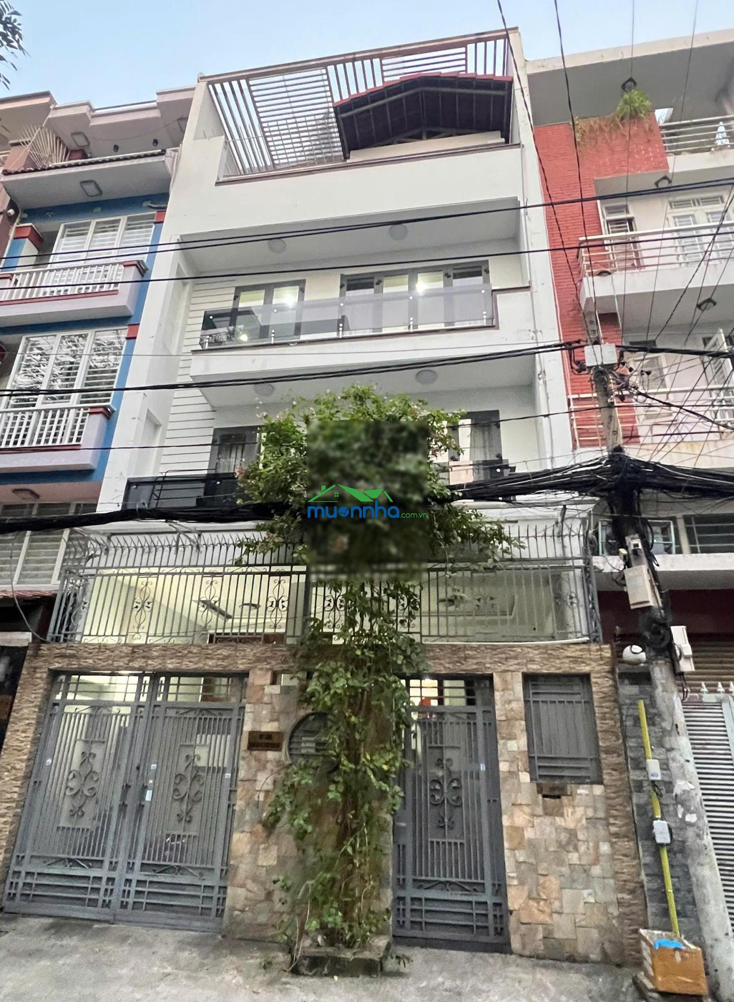 Khu cư xá nguyễn trung trực đường ba tháng hai quận 10 - 7 x 15m (nở hậu) - hầm + 4 tầng - 40 tỷ