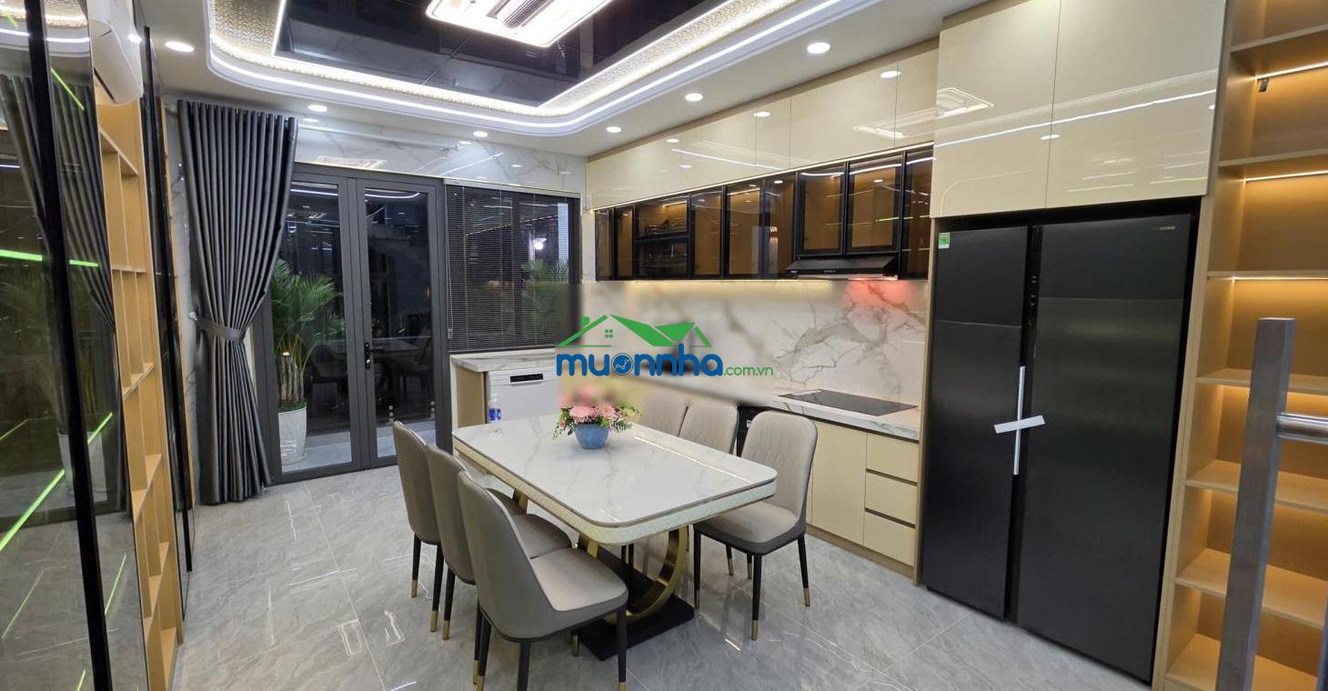 Nhà phố mới tx33 4x18m, thang máy, 4 tầng full nội thất - 7t6