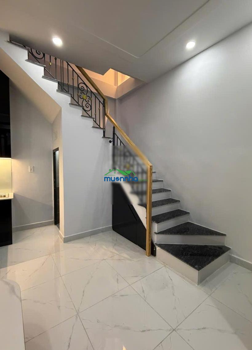 Nhà nhỏ trệt 2 lầu sân thượng đẹp ở liền 2pn 3wc đủ công năng 3ty150 - 4