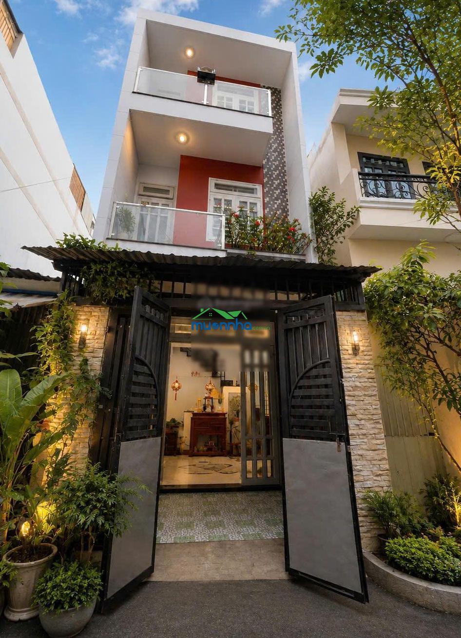 Bán nhà tân bình - 5x21 4 tầng vuông đẹp, hẻm 1 trục thông ô tô tránh chỉ 9.6 tỷ còn bớt - 4