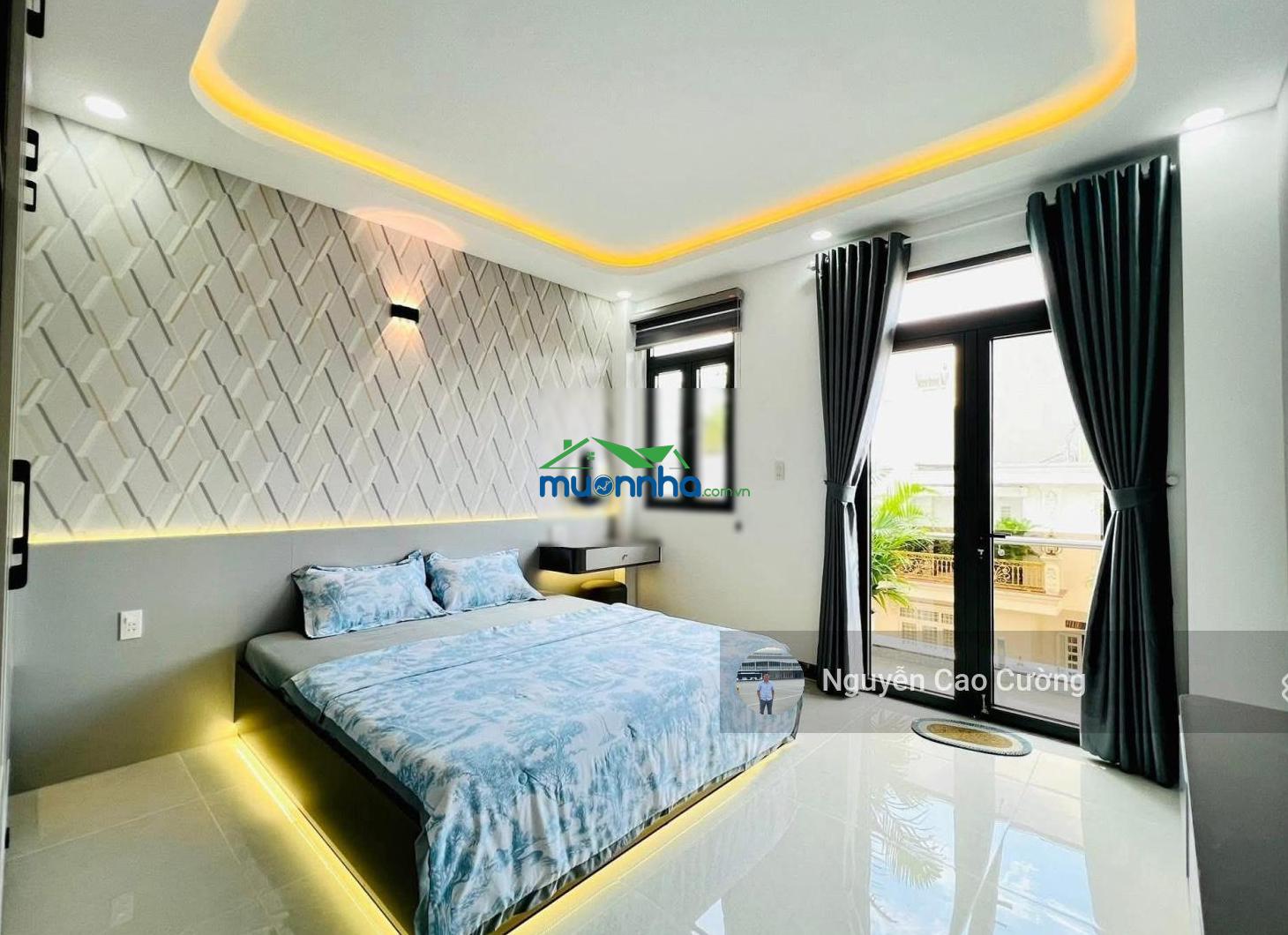 Bán nhà thang máy 4x16m 1 lửng 3 lầu đường 8m thông trung mỹ tây 2a - gần ngã tư an sương - 4