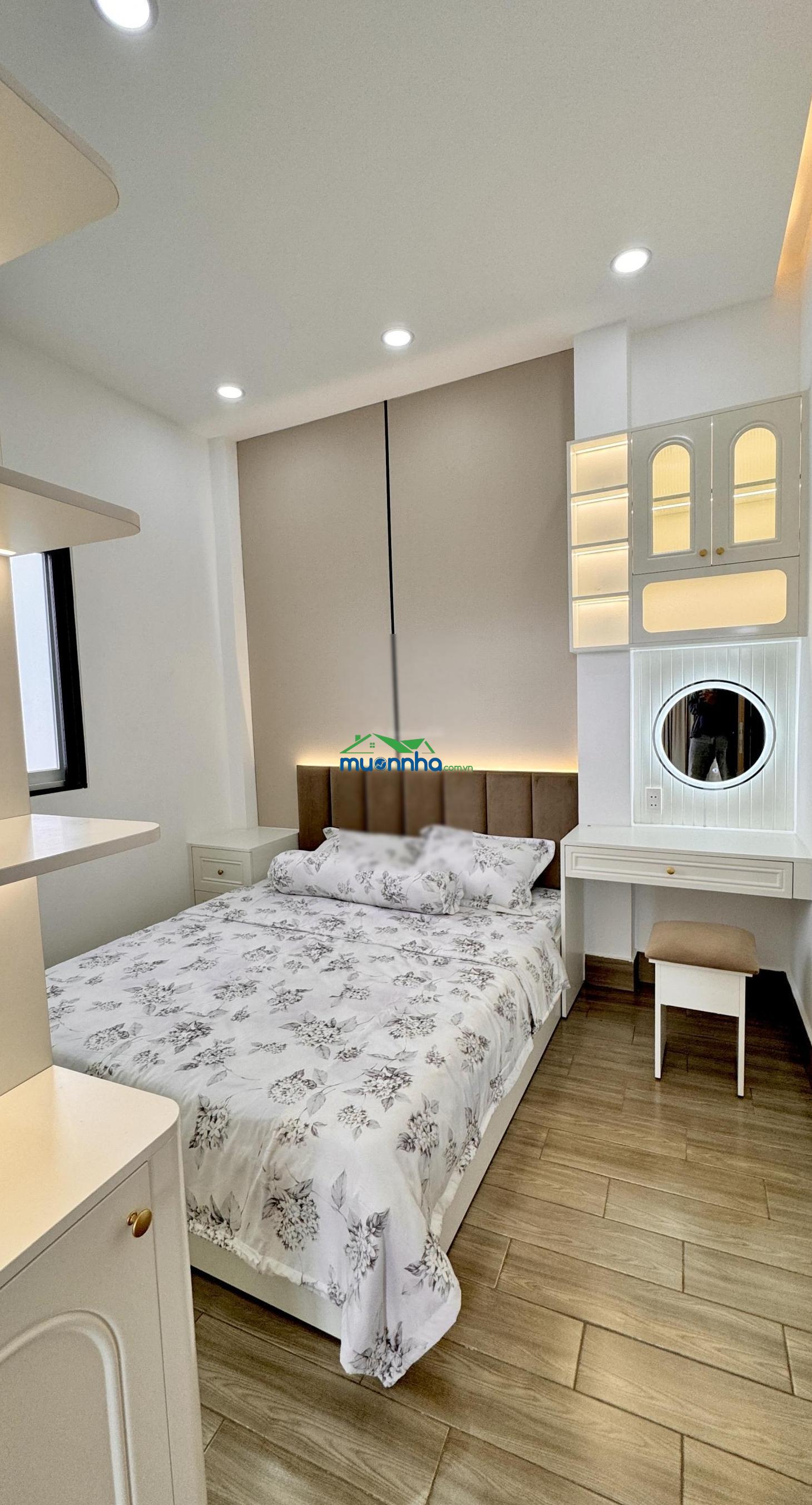 Nhà phố ngang 6m xây kiên cố 3 tầng 4 phòng ngủ diện tích sử dụng 109m2 giá tốt - 3