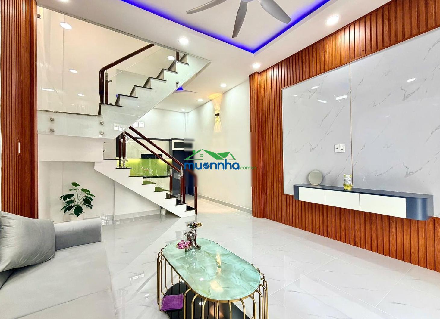 Bán nhà riêng mới xây 32m2 đủ nội thất, ngay trương phước phan, gần lê văn quới, hương lộ 2