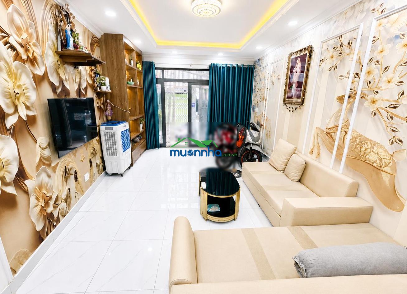 Nhà 4 tầng, 66m2, ngang 5m, 4pn, sát vincom, đủ nội thất, chỉ nhỉnh 6 tỷ - 2
