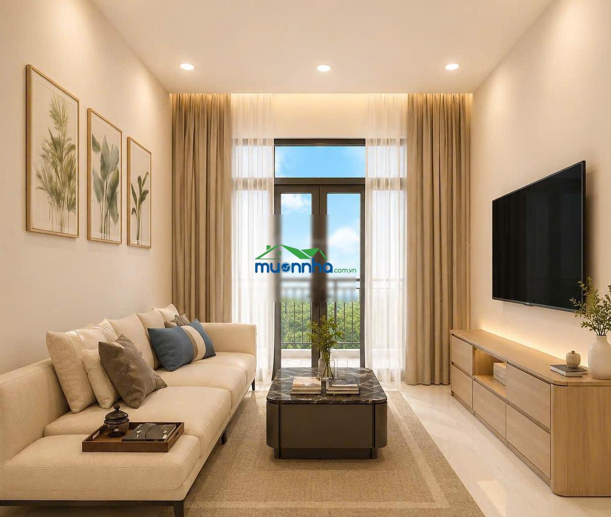 Chính chủ cho thuê habitat 2pn - 2wc - 79m2 - full nội thất đẹp. nhà mới, hướng đông nam thoáng mát
