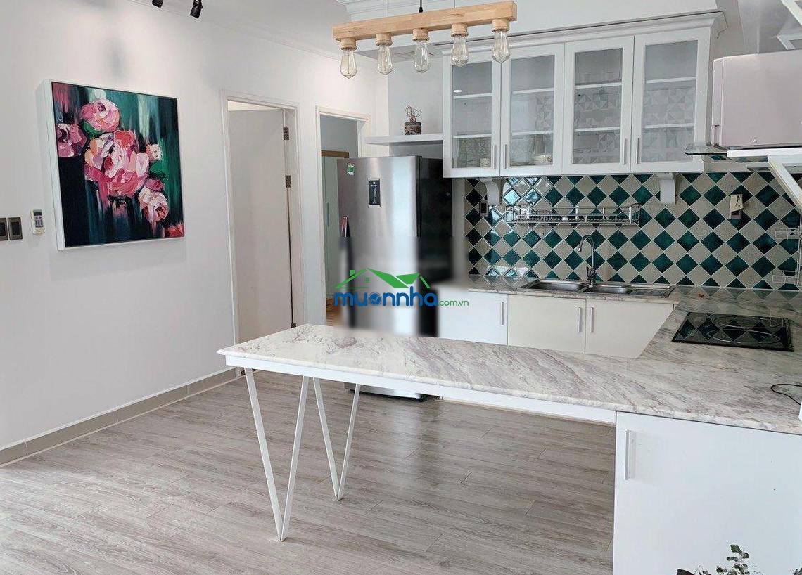 Cho thuê căn hộ chung cư 590 cmt8, quận 3, 75m2, 2pn, 10tr