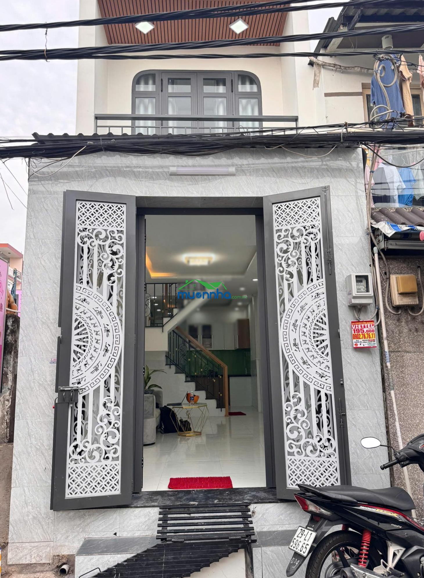 Hiếm giảm mạnh bán nhanh nhà 2t bình tân hẻm 8m, cách mặt tiền hương lộ 2 chỉ 20m, 33m2 chỉ 3tỷ95