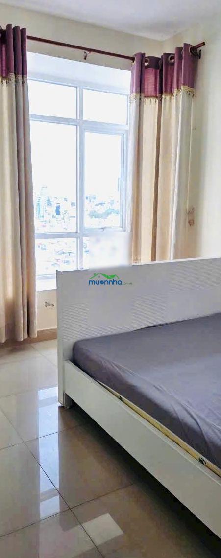 Cho thuê ch ngọc phương nam đường âu dương lân p2, q8 93m2. 2pn, có rèm, máy lạnh , 11.5tr/th