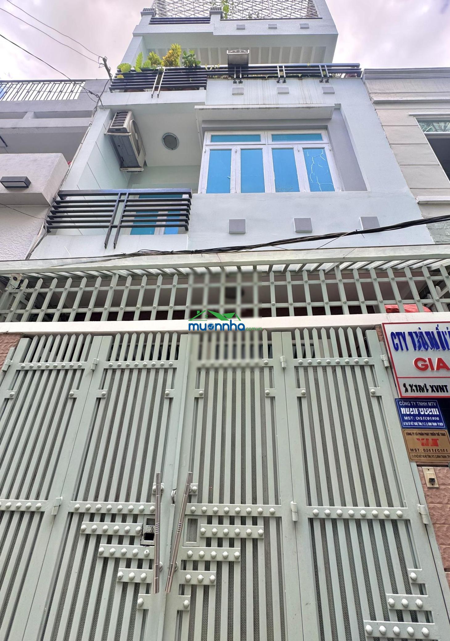 Giáp q1 ngay hàng xanh sát mặt tiền - 4 tầng (4.6 x 14m) 6pn - oto vào nhà. khu hiếm nhà bán