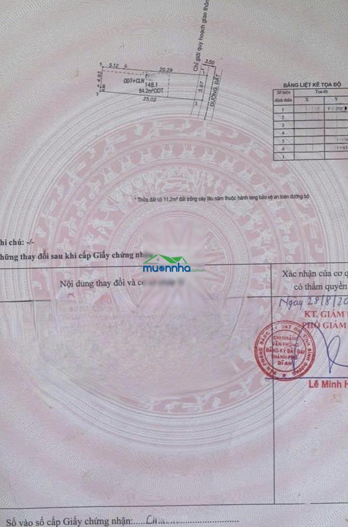 9918 - bán đất gần nguyễn hữu cảnh, p. đông hoà, dĩ an - 148m2 - đường 5m thông