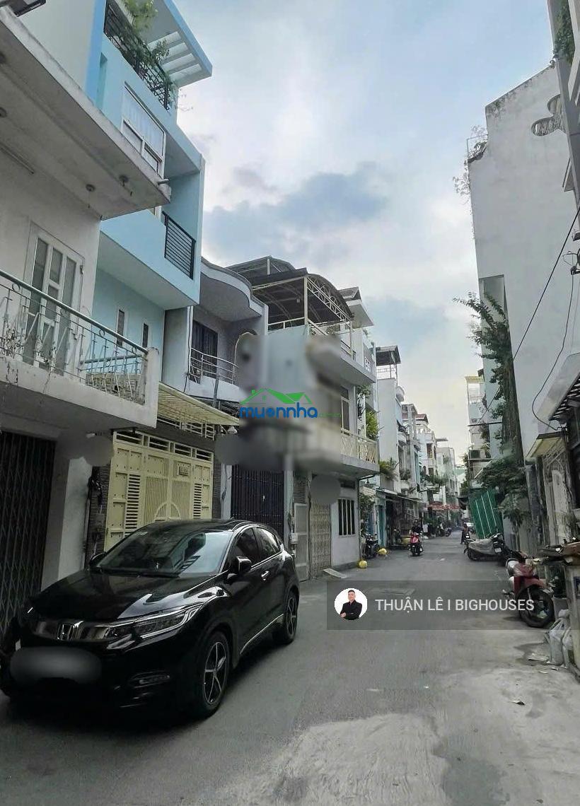 Bán nhà (4,5m x 14m) hxh 7m lý chính thắng thông hai bà trưng. quận 3. nhà 2tầng + 4pn lớn. 12,6tỷ - 2