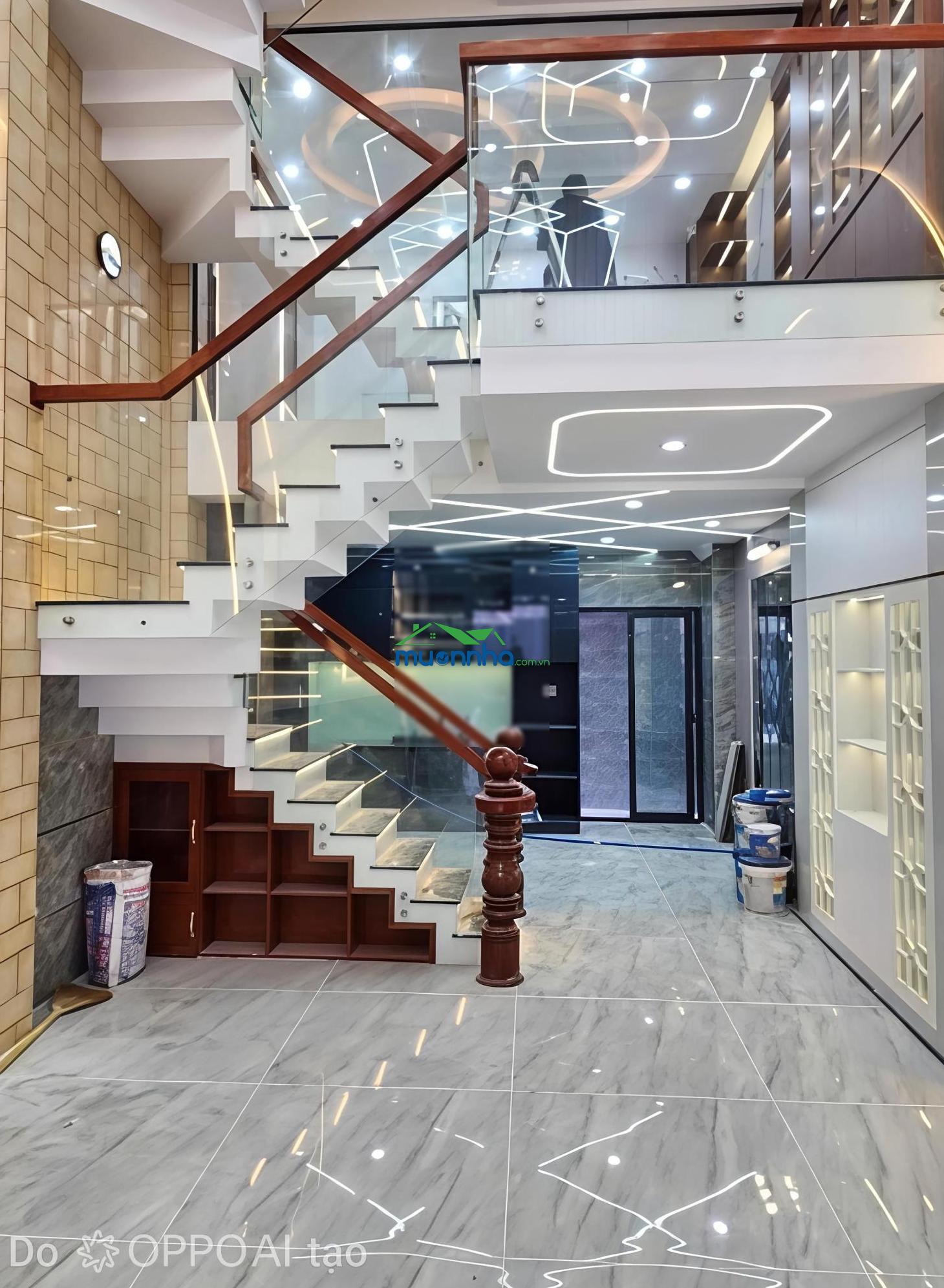 Ngay lê văn quới, gần bốn xã, bình tân, 58,5m², 5 tầng, hẻm 5m thông, tặng nội thất, 7,34 tỷ - 3