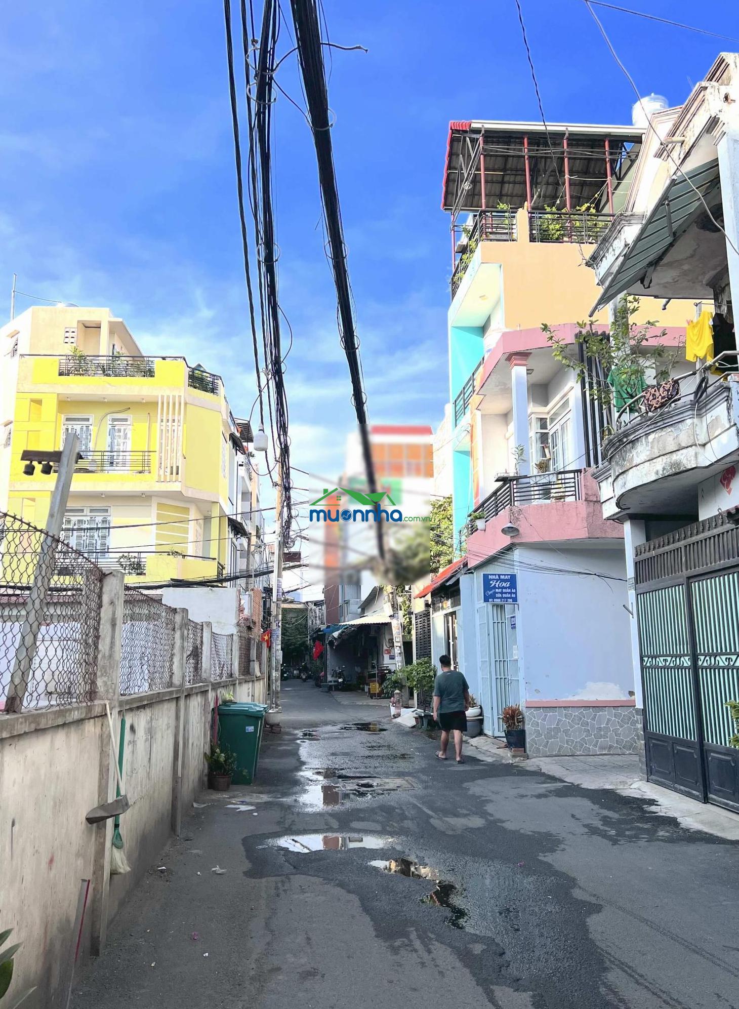 Kẹt tiền! bán nhà hxh 10m 1122 quang trung p8 4x17m cn 61m² 5l khu cao lầu giảm còn 8,7 tỷ tl