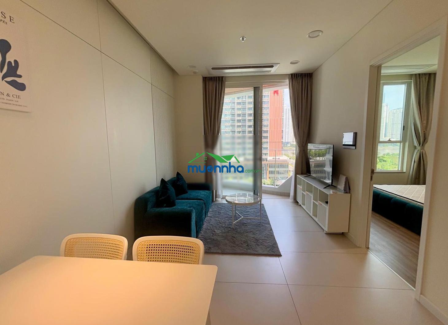 Cho thuê căn 1pn full nt sang trọng - view sông sg & landmark rất đẹp, 3 tầng view hiếm có
