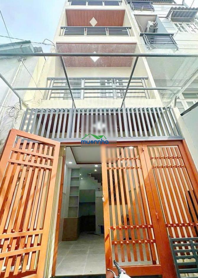 Nhà 4 tầng 3pn - hẻm ba gác thông - 30m ra mt trần xuân soạn - gần cư xá ngân hàng - chỉ 4.47 tỷ - 4