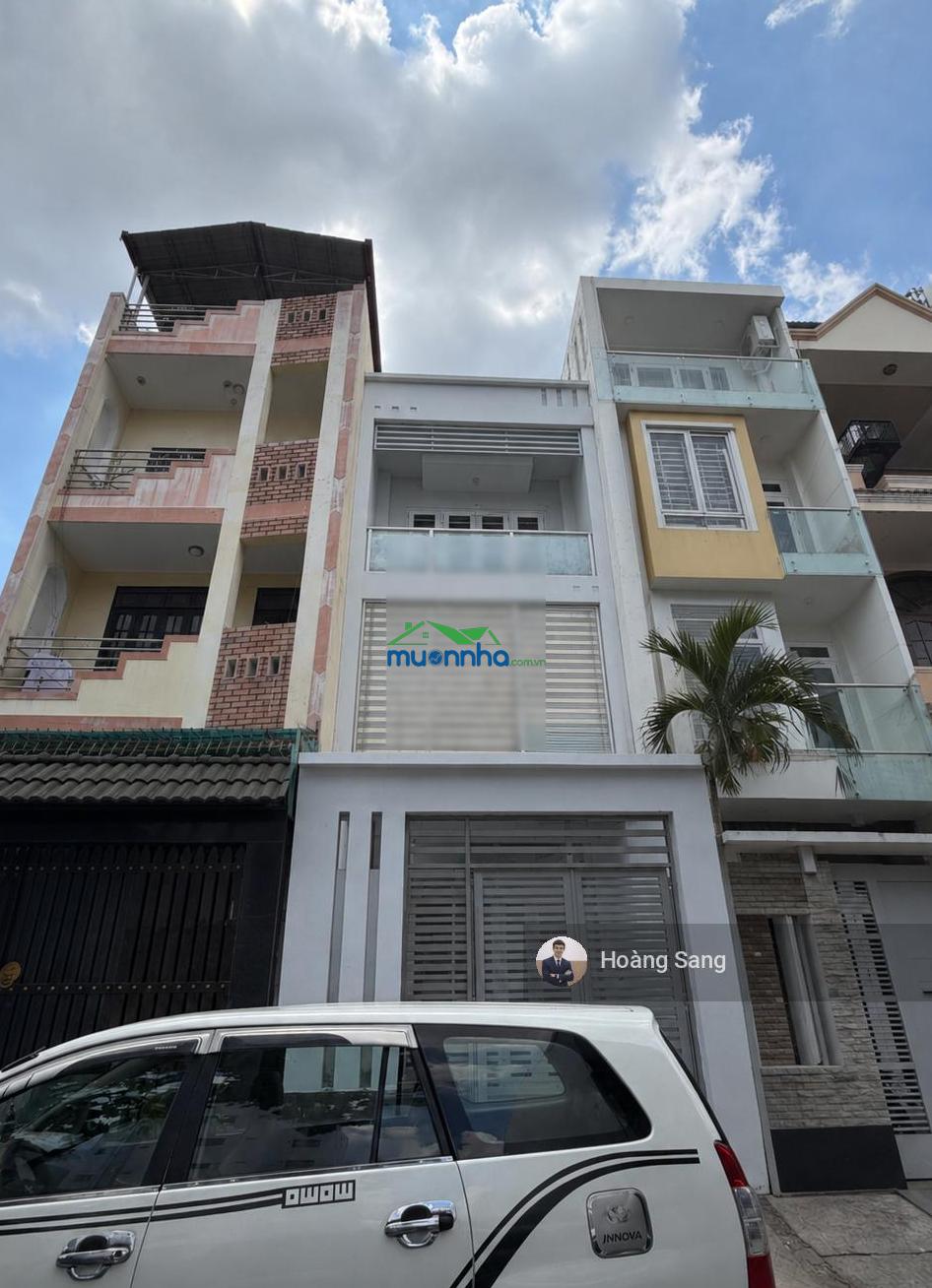 Bán nhà 4 tầng hẻm xe tải 10m bùi đình tuý - đinh bộ lĩnh - kế bên rạch xuyên tâm