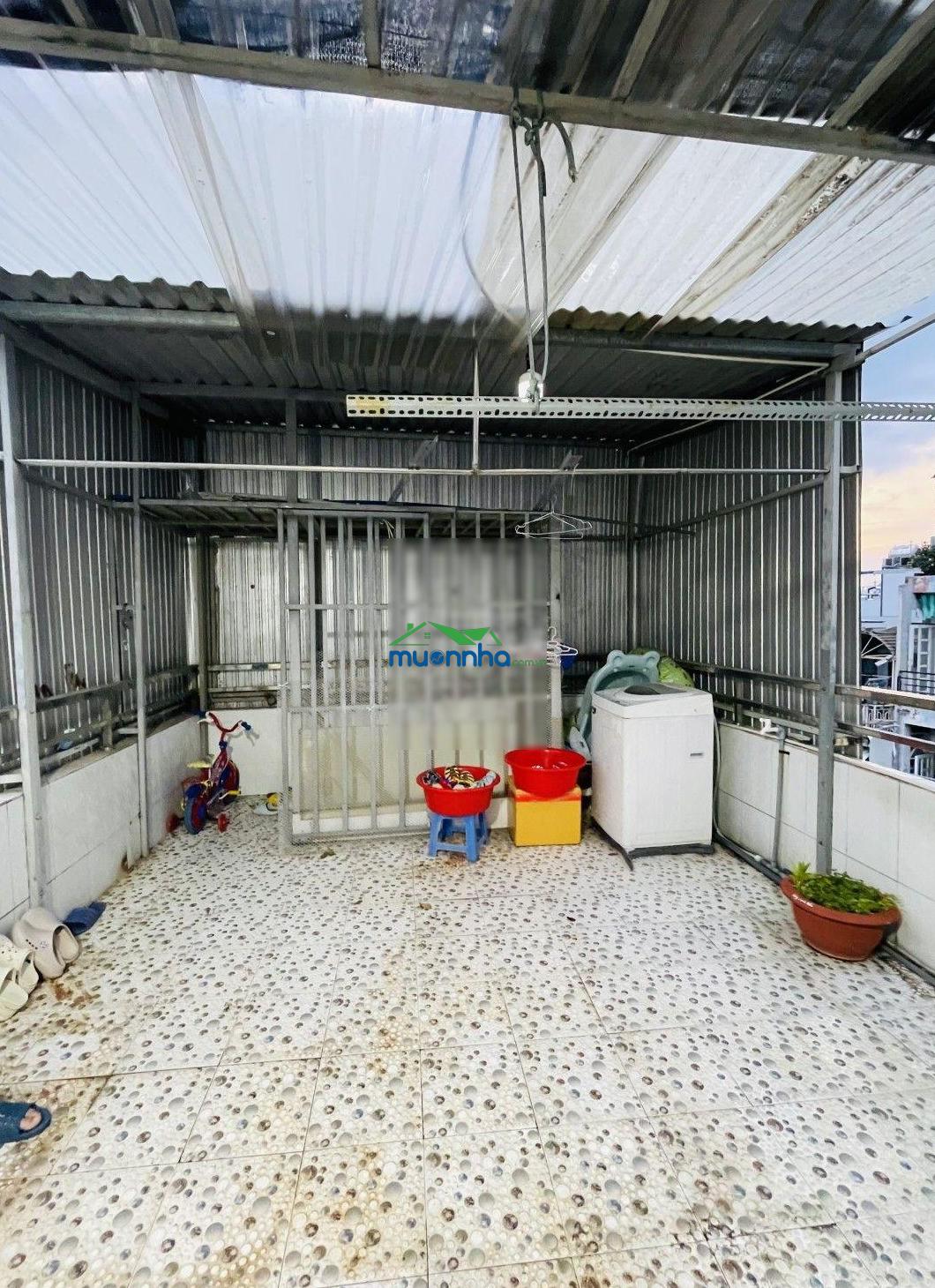 Nhà 4 tầng, 2 mặt tiền hẻm, tân hòa đông, p14, q6 - 4