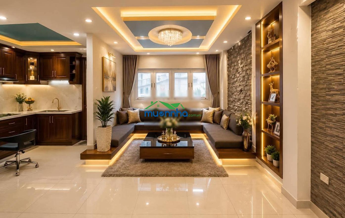 Ngang khủng 5.7m - hẻm xe tải - nhà 5 tầng bề thế - thông thoáng - hoàn công đủ - nở hậu - nhỉnh 7đ
