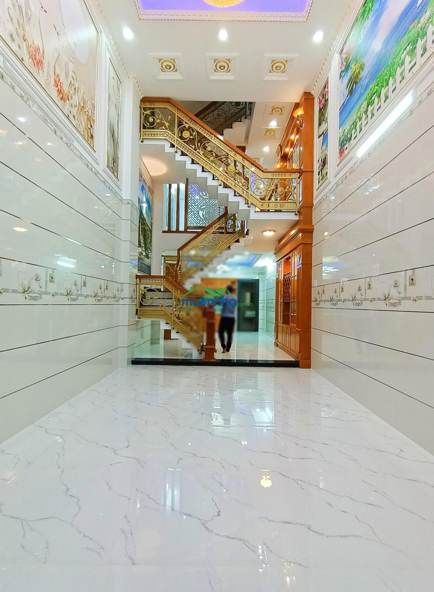 Bán nhà mới 1/ đường số 2 gần ngã 3 mã lò và lê văn quới (4m*16m-6ty98 tl) hẻm nhựa 7m đúc 4,5 tấm