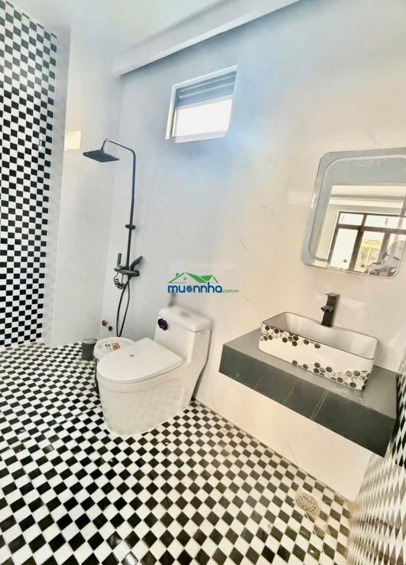 Nhà xây mới 100% - hẻm 1830 huỳnh tấn phát, nhà bè. cách mặt tiền htp chỉ 10m.