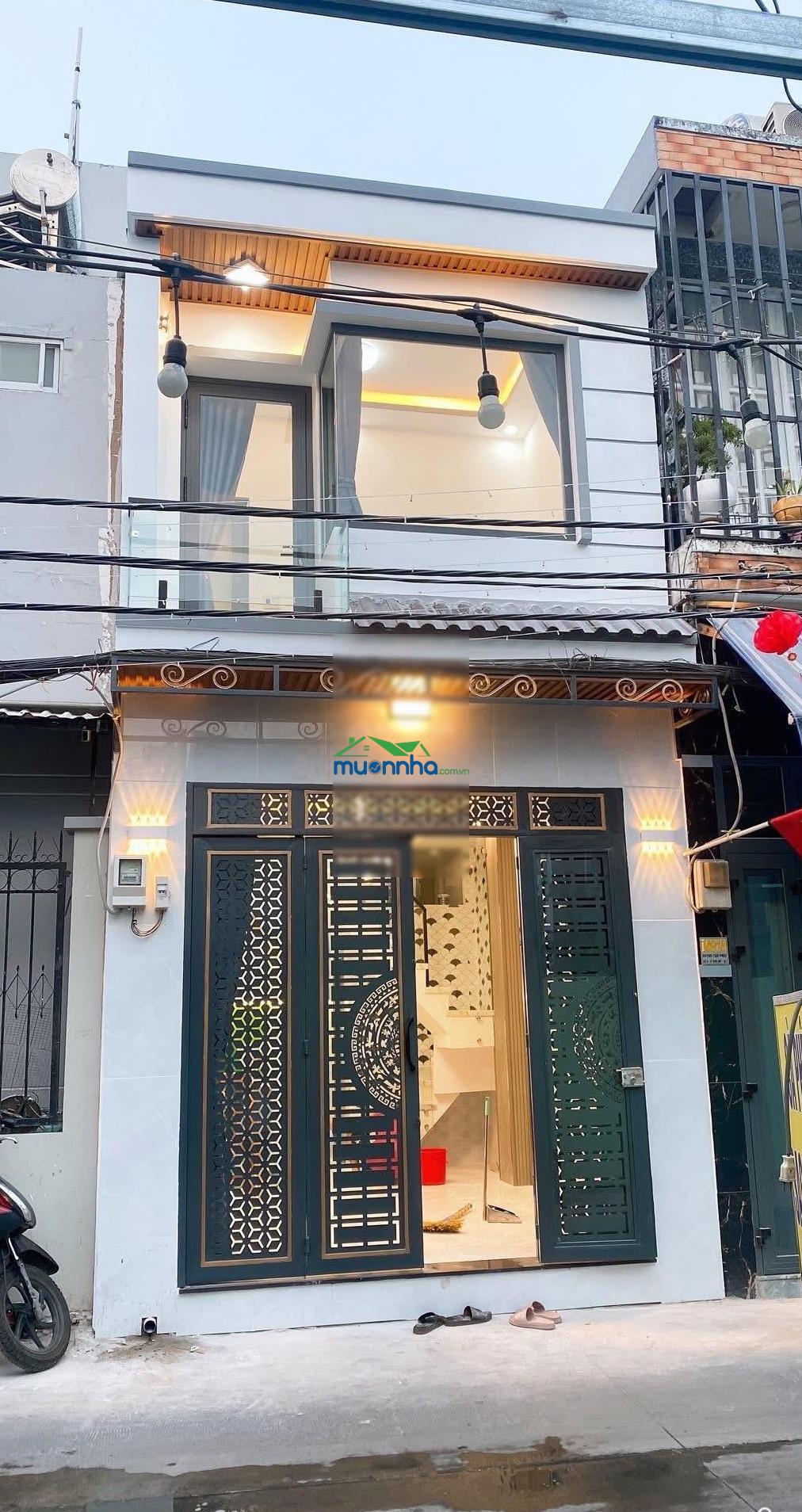 Cần bán căn nhà lô nhì hẻm xe hơi 1627/1 huỳnh tấn phát, phú thuận q7