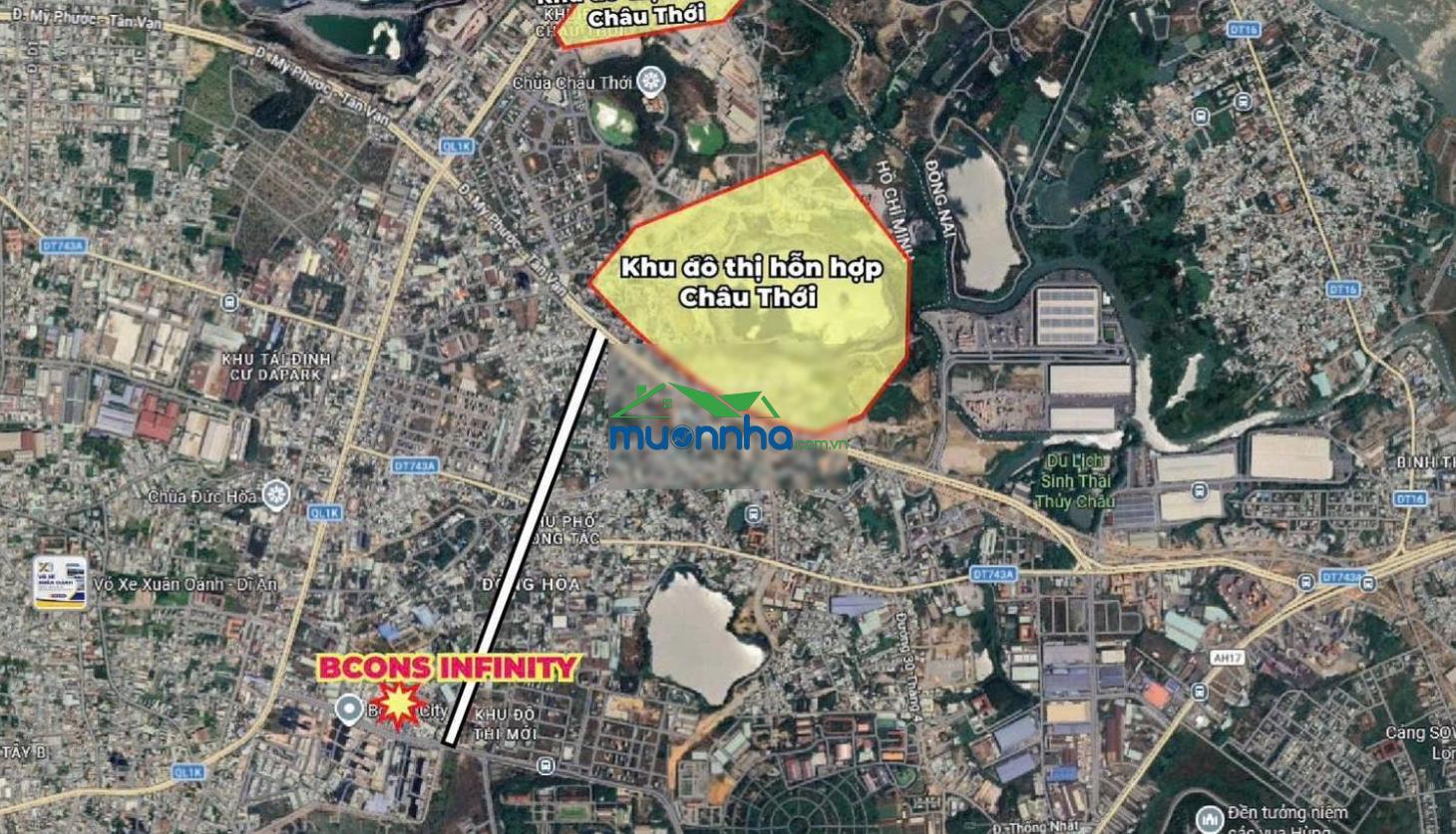 Cần bán gấp lô đất 100m2 tái định cư châu thới