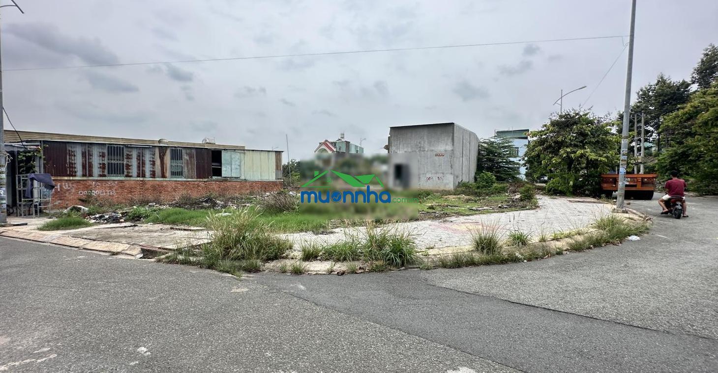 8860 - bán lô góc 2mt kdc hố lang, p. tân bình, dĩ an - 86,5m2 - full thổ cư - đường 14m - 3,3 tỷ