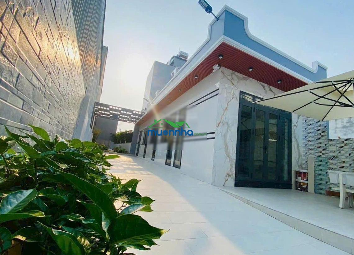 Bán nhà sân vườn 6.8*20m, huỳnh tấn phát, nhà bè, 6,8 tỷ, 160m2 - 4