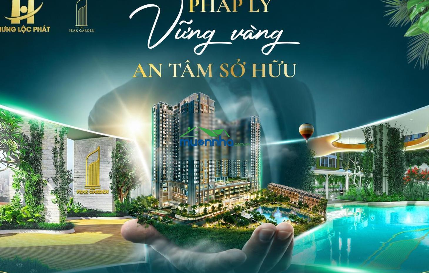 Booking chọn căn vị trí đẹp peak garden từ 75 triệu/m2 quận 7 cạnh trạm ga metro tân mỹ 15% kí hđmb