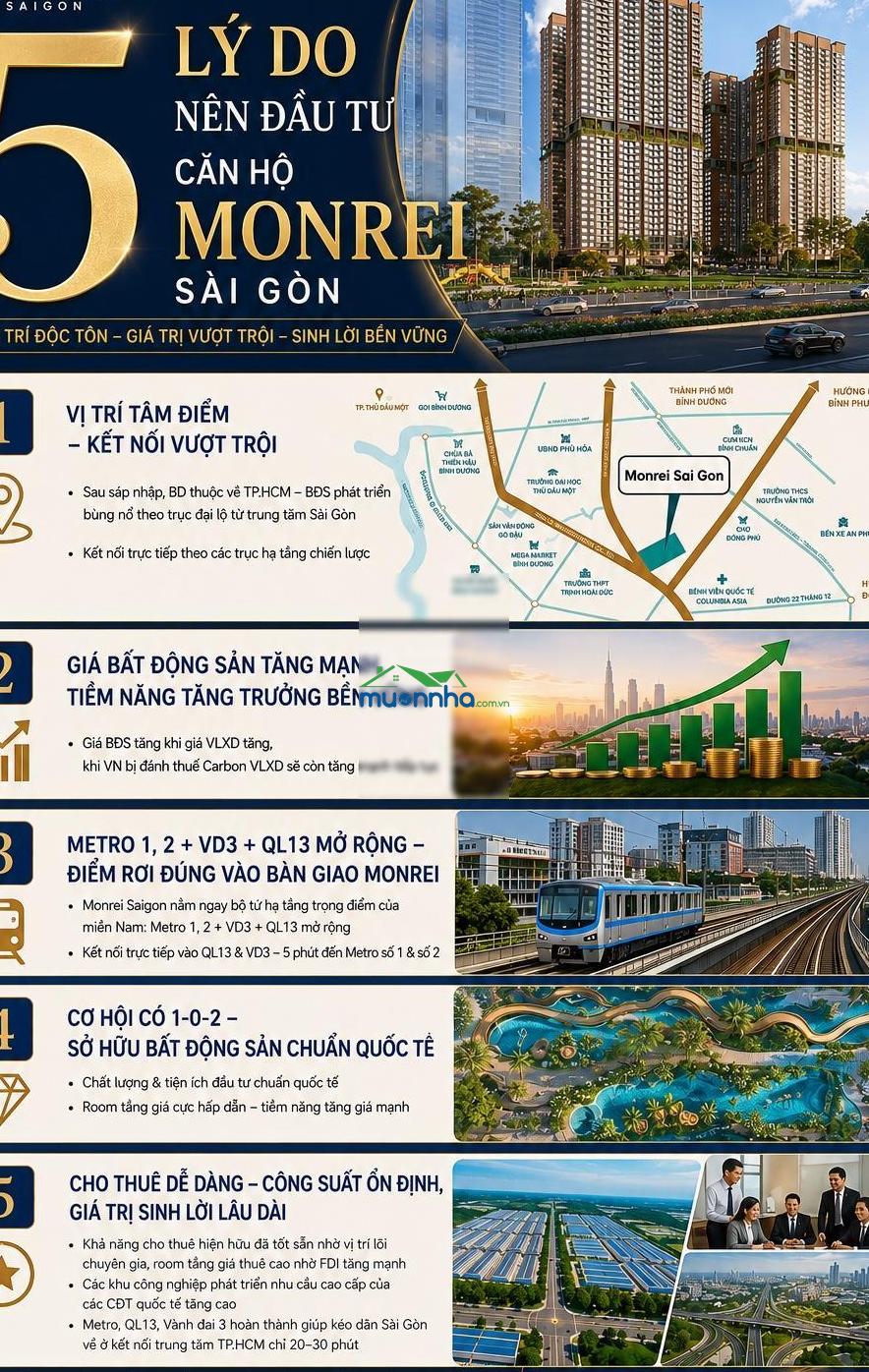 Ưu tiên chọn được căn theo nhu cầu chính thức nhận booking monrei saigon - 2
