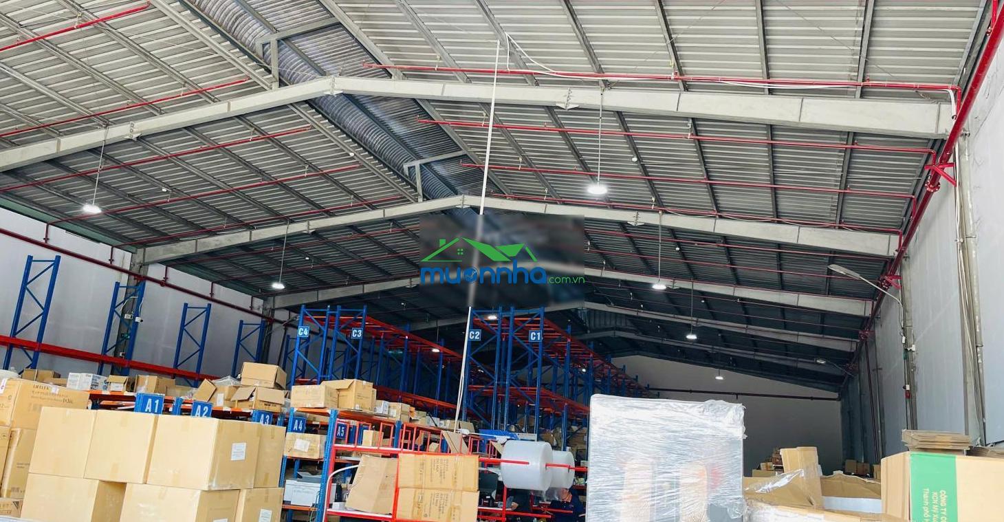 Cho thuê kho xưởng 1000m2 dĩ an-kcn sóng thần, pccc tự động, cont 24/24