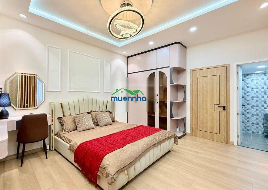5.x tỷ - hẻm xe hơi huỳnh văn bánh, pn - 90m² dtsd - 3 tầng, ngang 4.1m nở hậu, full nội thất.