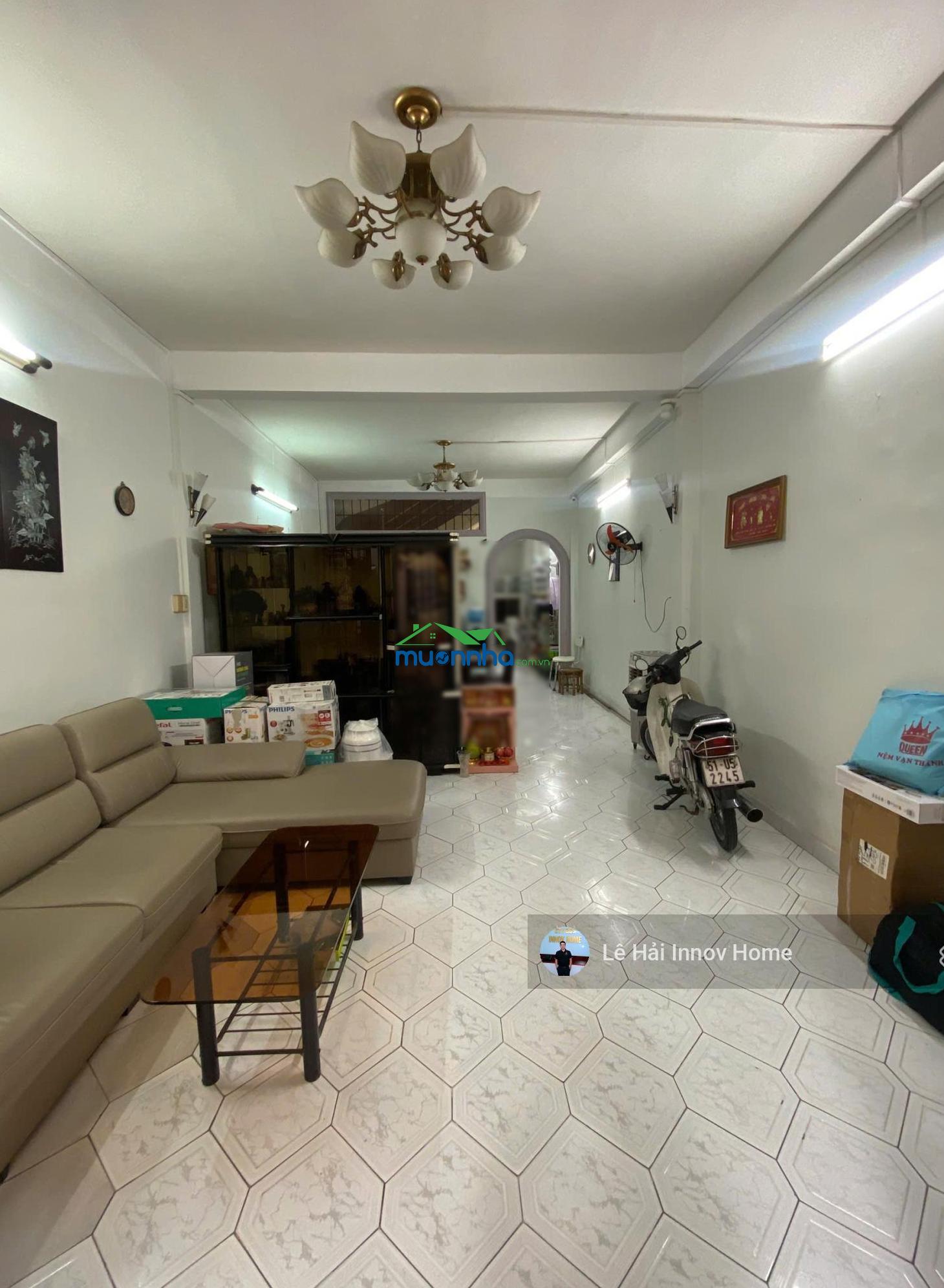 12.5 tỷ - mặt tiền nội bộ 351 lê đại hành - hiếm có nhà bán (4x22m, 88m2 - 3 tầng) - xe hơi vào nhà - 3