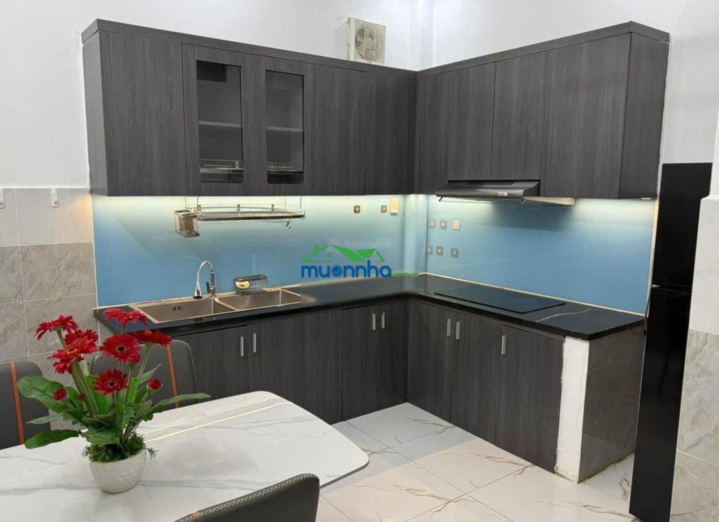49.7m2 vuông - hẻm 4m thông - chỉ 5.89 tỷ - bán nhà full nội thất - phan huy ích - gò vấp