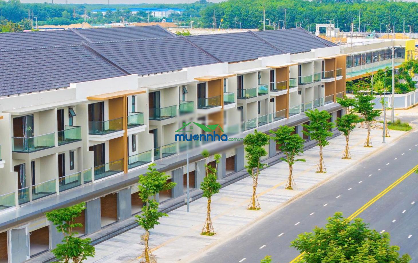 Nhà phố thương mại 1 trệt 2 lầu - khu đô thị sun casa square vsip ii