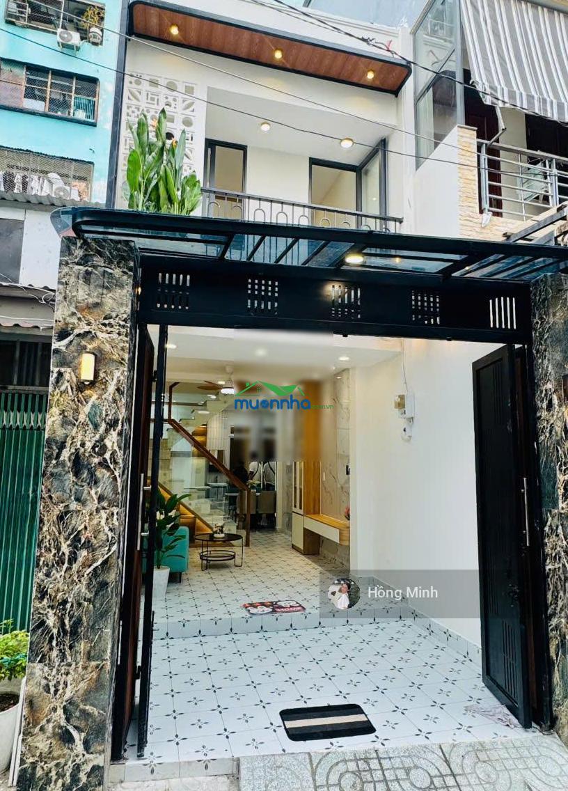 Bán nhà hẻm xe hơi phan văn trị, bình thạnh, dt 44m2, 2 tầng, 3 phòng ngủ, mới, ở liền, 5,99 tỷ