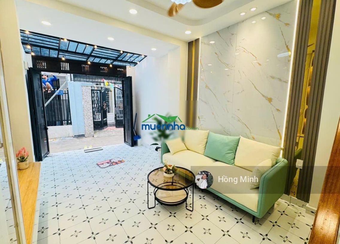 Bán nhà hẻm xe hơi phan văn trị, bình thạnh, dt 44m2, 2 tầng, 3 phòng ngủ, mới, ở liền, 5,99 tỷ - 2
