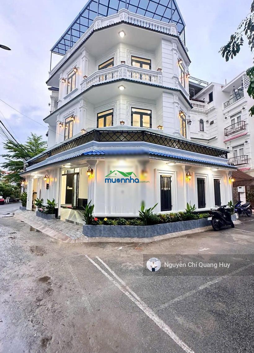 Nhà góc phố khu dân trí cao - không gian thoáng mát - đường rộng 8m 2637 huỳnh tấn phát giá 8,45 tỷ