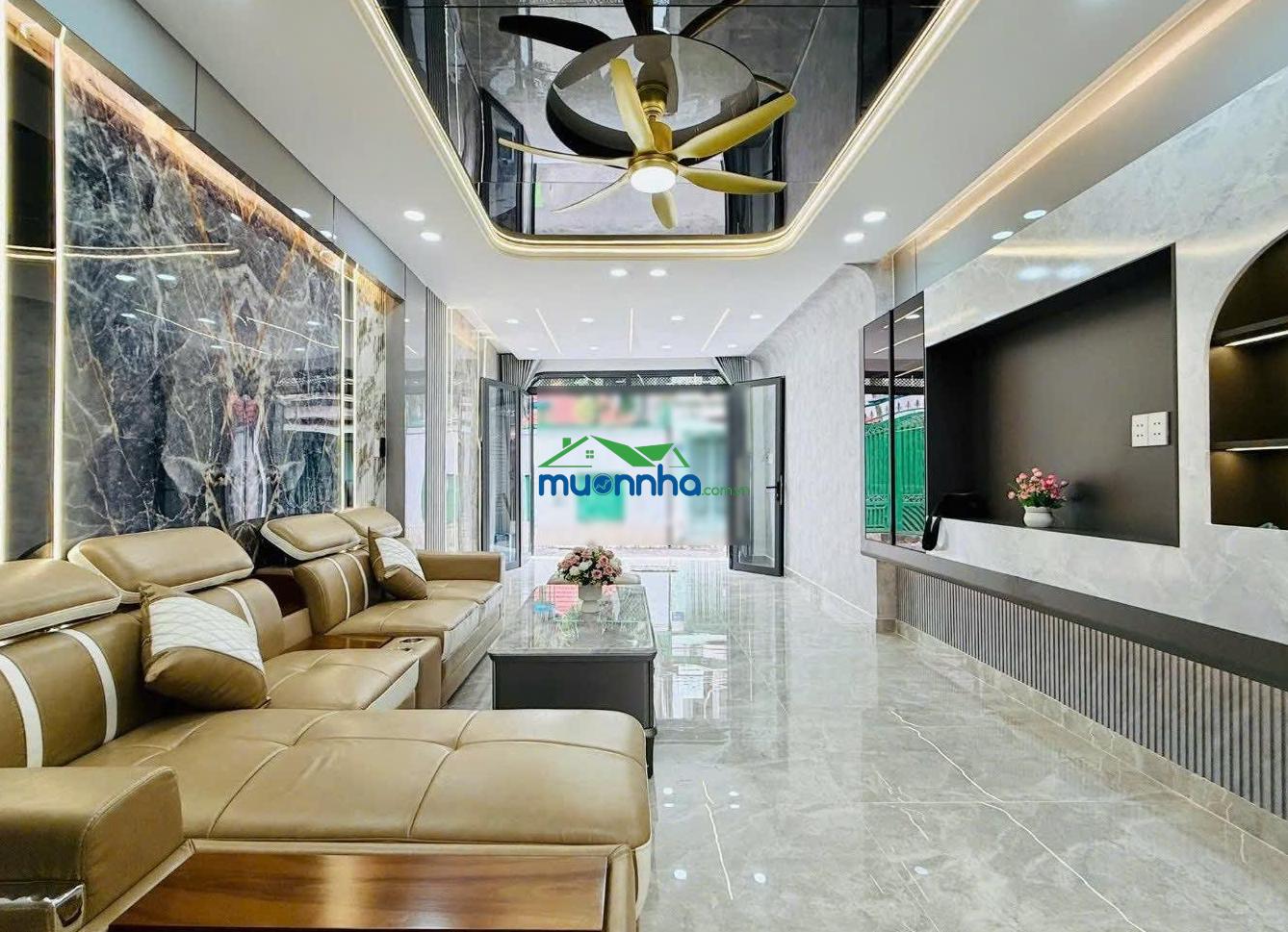 Bán nhà mới 4 tầng, hẻm 6m, dt 4m x 16m. nhỉnh 7 tỷ