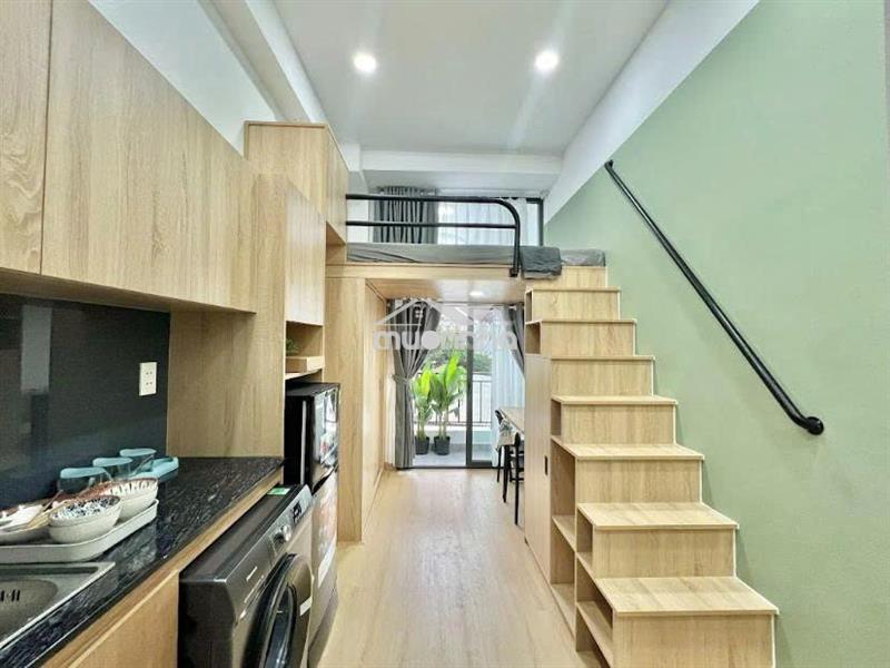 Cho thuê phòng duplex full nội thất máy giặt riêng ở phan huy ích - gv